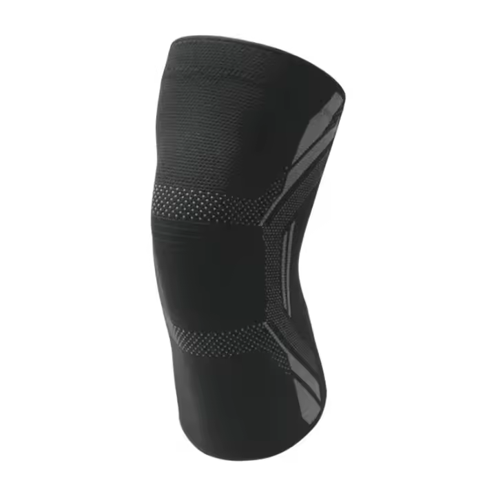 1Pc Protección De Rodilla En Tela Tejida De Nylon Para Deportes Running Ciclismo Baloncesto Saltar Cordón Calentador Antigolpes Y Protección Contra El Frío - 1