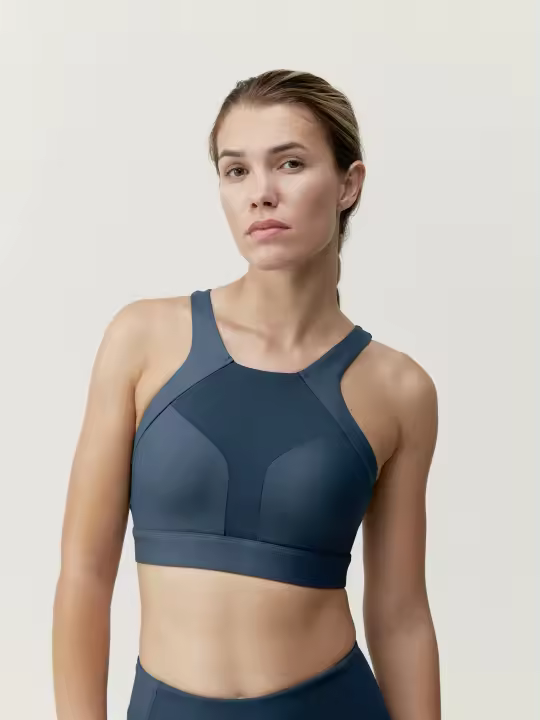 Born Living Yoga Top Luana Sailor Blue - 1