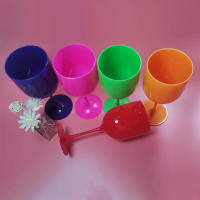 Vajilla De Fiesta Reutilizable De Plástico PP Flutes De Champán Vidrio Para Vino Lavable En Lavavajillas Suministros De Vino - details 5