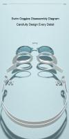 Gafas De Natación Profesionales Para Adultos Impermeables Con Protección UV Antiniebla Para Hombres Y Mujeres Juveniles - details 5