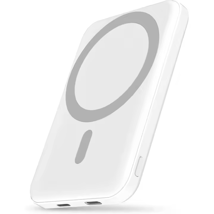 per Mag-safe Powerbank, 5000mAh Power Bank Wireless, 20W PD Ricarica Rapida Caricabatterie Portatile con Type-C Power Bank per iPhone 16/15/14/13/12 Serie- - 1