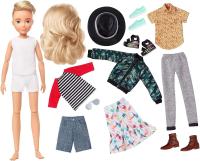 Creatable World Figura Unisex muñeco inclusivo articulado, pelucas rubio platino y accesorios Mattel GGT67 - details 1