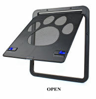 Puerta de Pets Segura y Fácil de Usar Función de Cierre Automático Grande para Perros y Gatos - details 3