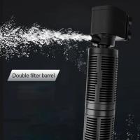 Filtro De Acuario Sumergible 3 En 1 Silencioso Con Bomba Interna Purificador De Agua Para Aireación Y Oxigenación De Tanques De Peces - details 1