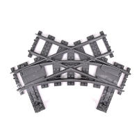 MOC City Juego De Construcción DIY Con Cruce De Ferrocarril Riel Recto Y Curvo Flexible Bloques De Construcción Creativos Para Adultos Y Niños - details 3