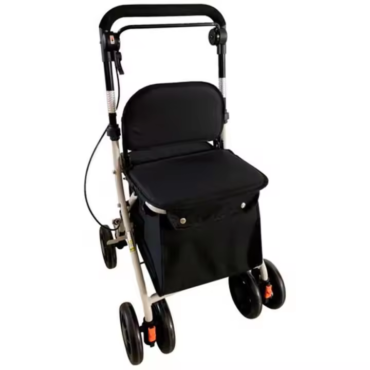 Prim Andador Carro-Compra Con Asiento Negro - 1