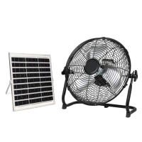 Ventilador solar de batería recargable 15W Ø36cm con panel solar portátil 18W - 14V | GSC Evolution - details 0
