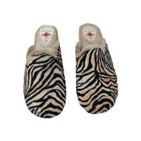 Zapatillas de Casa de Mujer con Dibujo de Leopardo y Cebra - Marca Alcalde: Comodidad y Estilo para el Hogar - details 6