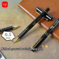 WQN-3/6/12PCS Bolígrafo De Gel Negro Clásico 0.5mm Tinta Negra Para Firmas Exámenes Y Dibujo Suministros Escolares Y De Oficina - details 1