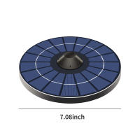 Aerador De Estanque Solar Con Tubo De Aire Y Piedra De Burbujas Oxygenador De Tanque De Peces Para Bañera De Pájaros - details 0