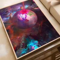 Póster Self-adhesivo Duki Singer AMERI En Papel Impermeable Para Decoración De Pared De Café Bar Restaurante Estilo Moderno - details 5