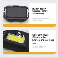 MiniLinterna COB LED Para Cabeza 3 Modos Impermeable Linterna Frontal Para Camping Al Aire Libre Pesca Nocturna - details 9