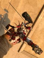 Figura De Acción Sengoku Astray Rojo Marco Modelo De Artesanía Conjunto Para Niños Y Coleccionistas Con Movilidad Articular Regalo De Cumpleaños - details 2