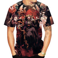 Camiseta De Hombre Casual Y Cómoda Con Estampado 3D De Anime Overlord Moda Verano Manga Corta Estilo O-Neck Poliéster Spandex - details 8