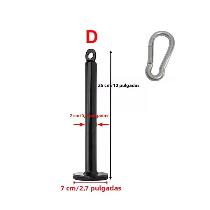 Sistema De Cuerda Con Palanca De Encaje Para Gimnasio Doméstico Ejercicios De Levantamiento De Pesas Entrenamiento De Resistencia Accesorio De Equipo De Gimnasio Unisex - 1