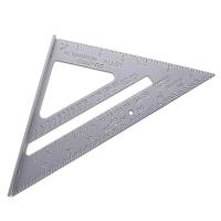 Regla De Ángulo Triangular De 90 Grados De Aleación De Aluminio Regla De Medición Para Carpintero Regla De Trabajo Con Tres Lados Para El Hogar Y Jardín - details 2