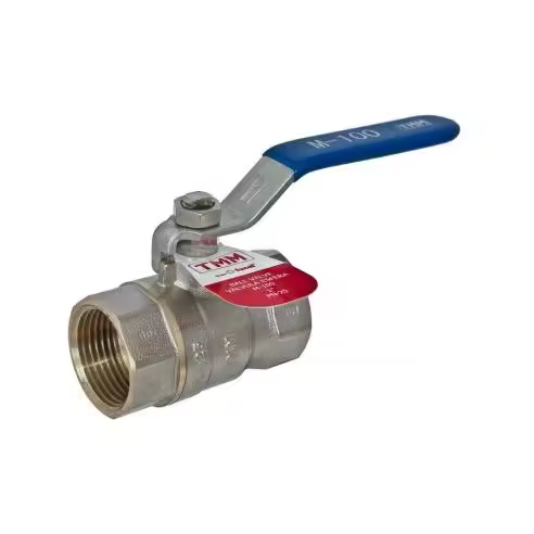 JTMM Llave de Paso Válvula de Bola 1/2 PN-25 M-100 para Instalaciones de Fontanería - 1