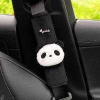 Funda De Cinturón De Seguridad De Peluche Con Diseño De Panda Divertido Para Protección Del Cuello Accesorio Universal Para Coche - details 1