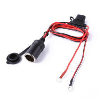 Conector De Enchufe De Coche DC 12V 24V Adaptador De Enchufe De Cigarrillo Para Camiones Y Motocicletas Con Cable Y Fusible De 10A - details 7