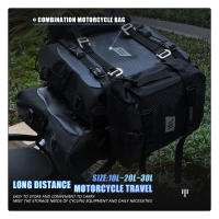 Bolsas De Bicicleta Impermeables Multi-Función SOYAVISION 10L 20L 30L Estuche De Equipaje Para Motocicleta Con Estuche De Sillín - details 4