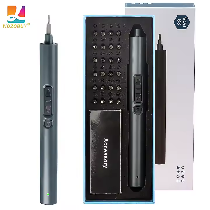 Kit De Destornillador Eléctrico Recargable 28/66 En 1 Precision Para Reparación De Relojes Teléfonos Gafas Herramienta Cordless - 1