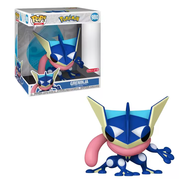 FUNKO POP! POKEMON - GRENINJA 25 CM (EXCLUSIVO), 73979, Nº980, TIENDA CON LICENCIA OFICIAL - 1