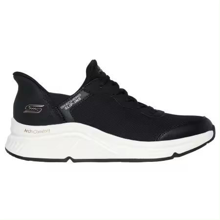 Zapatillas Skechers Slip-ins: BOBS Arch Comfort B Sweet A Look Negro Blanco Mujer 117627-BLK - 1