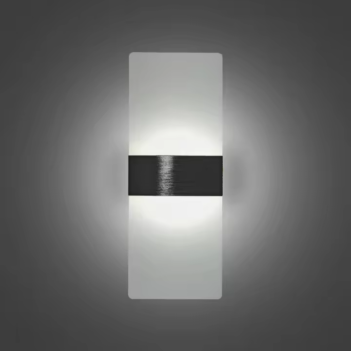 Modernas Sconces De Pared LED 6W/12W Luz De Acero Inoxidable Iluminación Para Sala De Estar Pasillo Dormitorio Decoración - 1