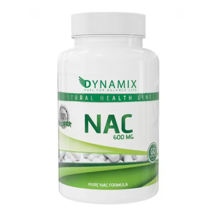 DYNAMIX NAC Aminoácido Antioxidante 60 caps - 1