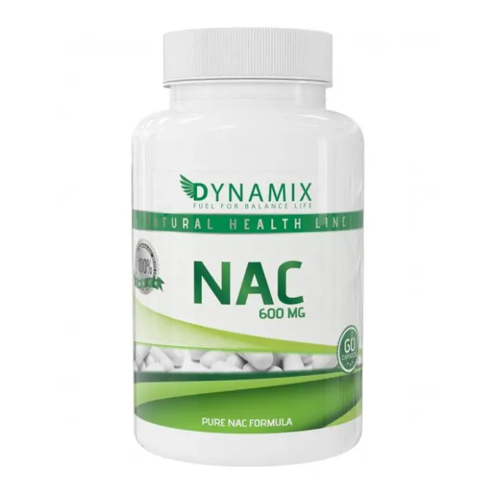DYNAMIX NAC Aminoácido Antioxidante 60 caps - 1