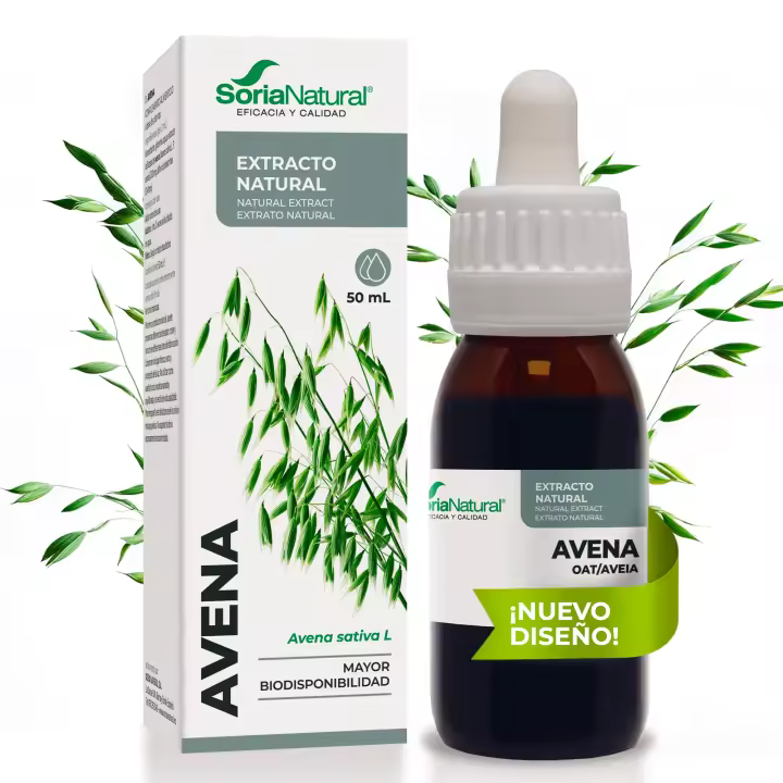 Extracto de Avena  Soria Natural 50ml - Contribuye a la Acción Diurética de Nuestro Organismo - Ánimo y Equilibrio - 1