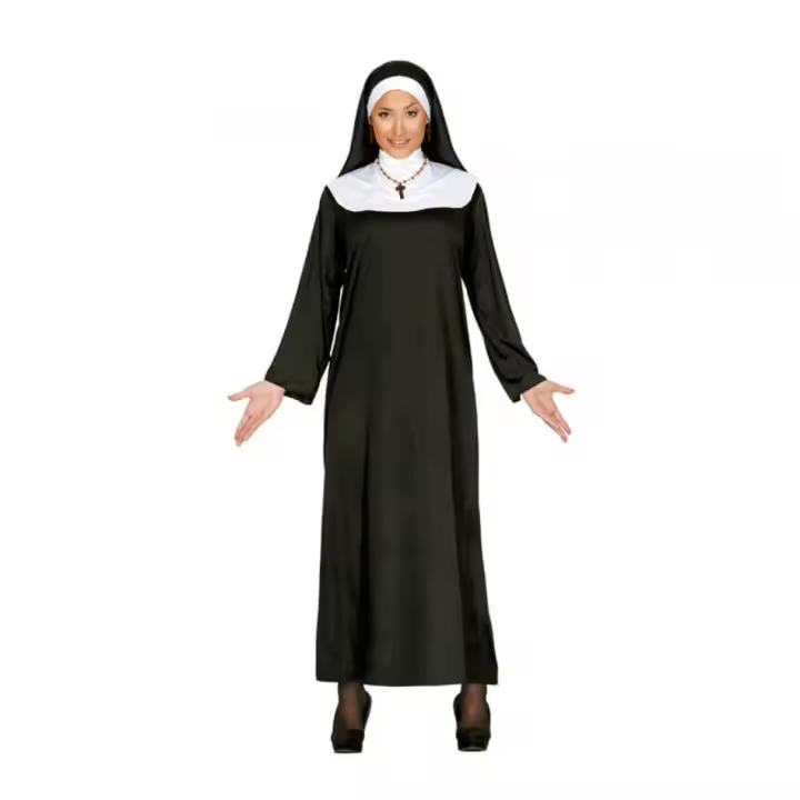 Guirca Disfraz barato de Monja mujer - 1