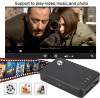 Reproductor De Medios HD 4K Video 1080P H.264 USB HDD Para Transmisión Publicidad Exhibición Salida AV/HD-MI/VGA Incluye Control Remoto - details 6