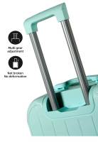 S7 STAR LG61251-LG61256 Set 3pcs Maleta de Viaje Rigida Resistente, Equipaje Dura de Viaje Trolley Juego con 4 Ruedas Giratorias 360°, Cabina Maleta Gran Capacidad con Mango Ajustable, Juegos de Equipaje 20/24/28in - details 6