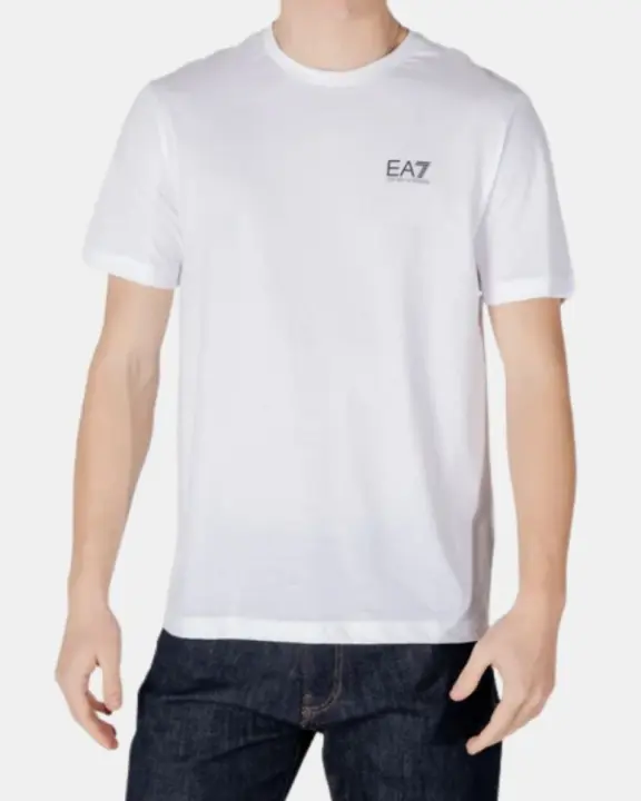 EA7 7M000567 AF10375 Camisetas Manga corta Hombre Blanco - 1