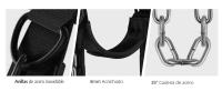 Roar® Arnés de Cuello Levantamiento de Pesas Entrenador Correa Gruesa Cuello para Desarrollo del Entrenamiento Sombrero Resistencia Fuerza Constructor Muscular Cadena Ejercicio Levantamiento Pesas - details 3
