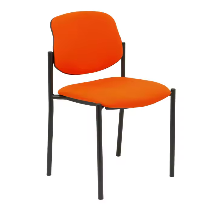 Piqueras Y Crespo Silla Fija Villalgordo BALI Naranja Oscuro - 1