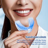 Protector dental nocturno ajustable con escala - Férula antibrusismo moldeable de silicona - details 0