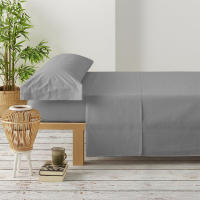 Aicasa - Juego de Sábanas, Set de Sabanas con 3 Piezas, Sábana Bajera Ajustable, Sábana Encimera y Funda de Almohada Larga, 3 Piezas, 100% Poliéster,Hipoalergénicas, Modelos Lisos para Cama 90/105/135/150cm - details 3