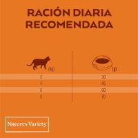 Nature's Variety Selected, Pienso para Gatos Adultos Esterilizados, Sin cereales, con Salmón noruego sin espinas, 7kg - details 6