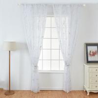 Cortinas De Tulle Blanca Para Sala De Estar Con Patrón De Mármol Oro Y Plata Cortinas Transparentes Para Dormitorio Y Balcón - details 6