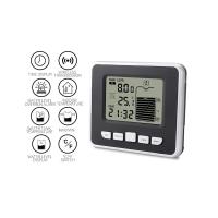 Inalámbrico ultrasónico tanque de agua medidor de nivel de líquido con sensor de temperatura Pantalla de tiempo de nivel de agua - details 1