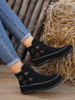 Y invierno de gran tamaño para Mujer, BOTAS Martin Planas de Caña Alta, BOTAS de costura para Mujer. - details 3