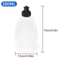 Botella De Agua Plástica 280ML Universal Portátil Con Cinturón Para Correr Al Aire Libre Botella De Ciclismo a Prueba De Fugas Para Fitness Y Deportes - details 5