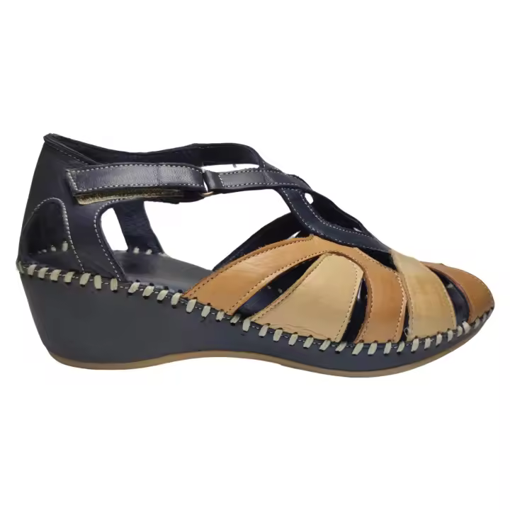 Sandalias Erase TALON CERRADO CIERRE VELCRO | cuña forrada | Ligero y Flexible | Hechos en españa  79350 - 1