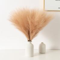 5 Pcs Pampas De Otoño Artificiales Para Decoración De Navidad Y Bodas Arreglo De Flores Para Manualidades Y Caja De Caramelo Plantas Falsas De Seda Para Exposición En Escritorio - details 4