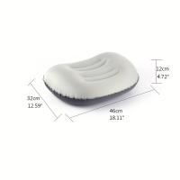 Almohada De Camping Ultraligera Inflable Para Soporte De Cuello Y Lumbar Mejora Almohada De Buceo Rectangular Poliéster/Celulosa 300TC Relleno De Poliéster - details 2