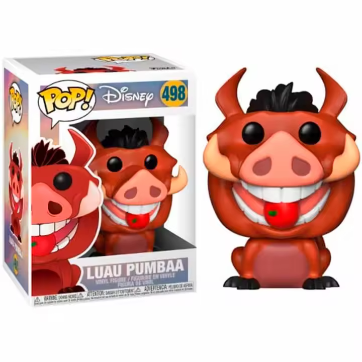 Funko Luau Pumbaa Pumba Rey Leon Lion King Disney Funko Pop Funko Pop 498 - 1