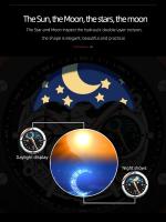 Reloj De Pulsera Deportivo CHENXI Para Hombre Con Cronógrafo Multifuncional Y Fase Lunar Luminoso Resistente Al Agua Y Shock - details 8