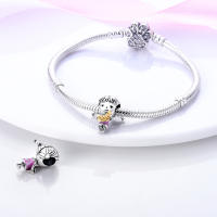 Encantadores Colgantes De Animales De Plata Para Mujer Joyería De Pulsera Y Collar Forma Irregular Sin Certificación - details 98